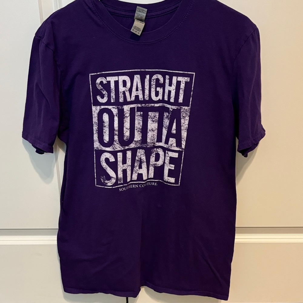 Gildan Women’s Purple Graphic T-Shirt